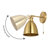 Beley Iron Armed Sconce-1108294238