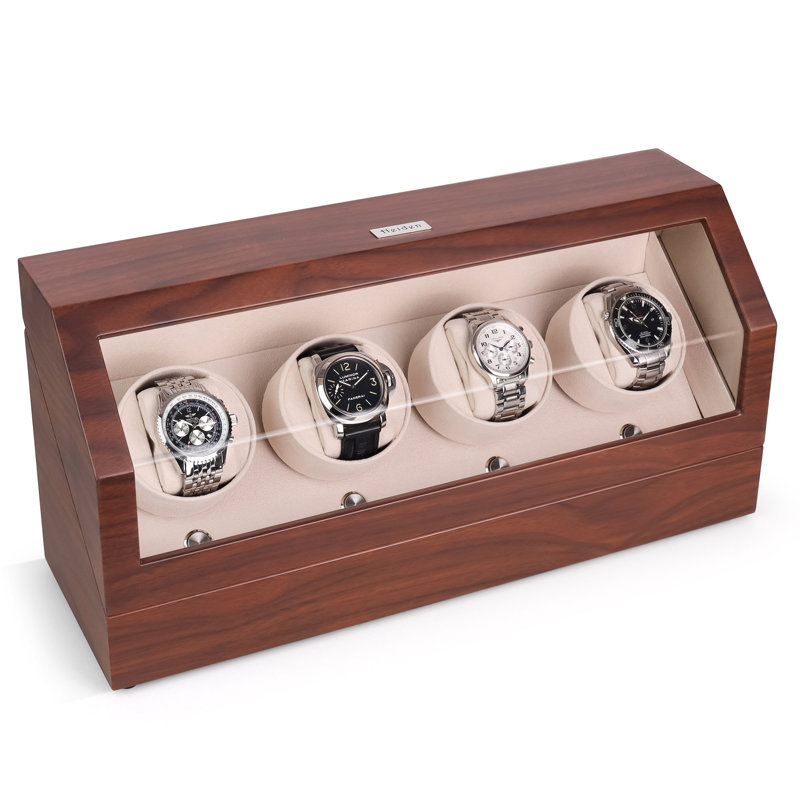 Heiden Watch Box, Burlwood