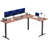 VIVO Electric Corner Desk, L-Shaped Workstation-102434970-102434984
