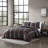 Eddie Bauer Willow Plaid Down Alt Grey Reversible Comforter Set-23078437
