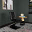 Fauteuil Z Iris en noir
