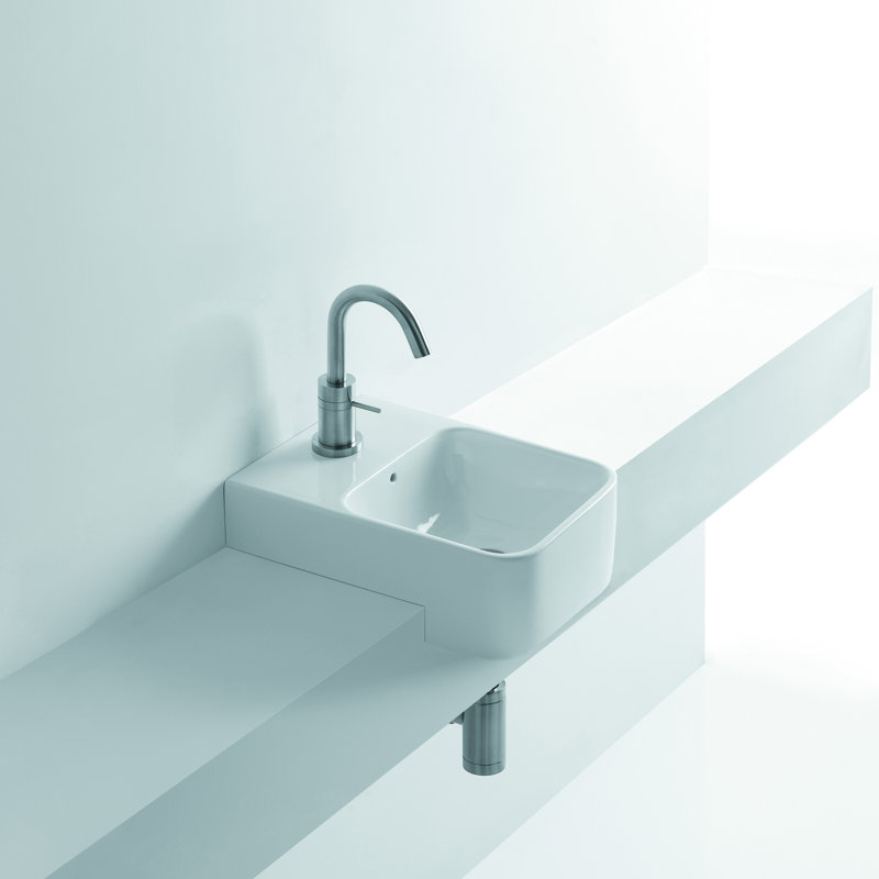 Normal 13.8'' L Bathroom Sink