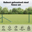 Vidaxl Fence With Posts PVC-Coated Steel-116798248-116798247
