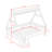 House Platform Bed With Stairs-981699476-981699477