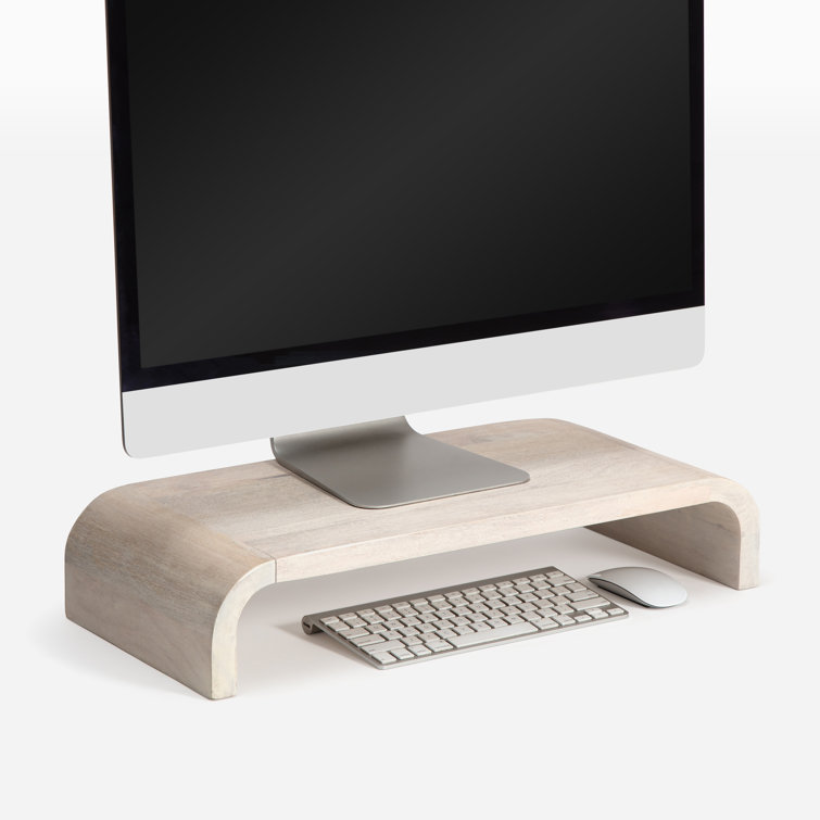 Basnett Solid Wood Monitor Stand