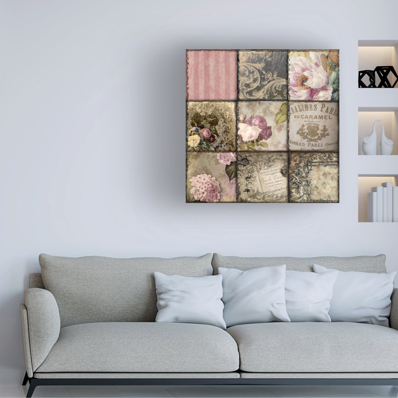 Art sur toile «Bachelor Sasha Viva La Paris I »_ALI73125, H 35 po x l 35 po