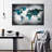 " Aged World Map XLI " by Finnian P-656431850