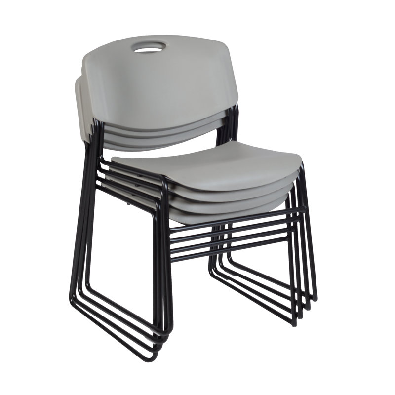 Chaise empilable Zeng, Gris