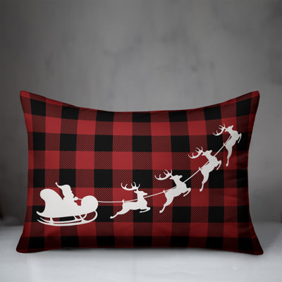 Plaid Throw Pillow