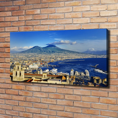 Naples Italy - Wrapped Canvas Print