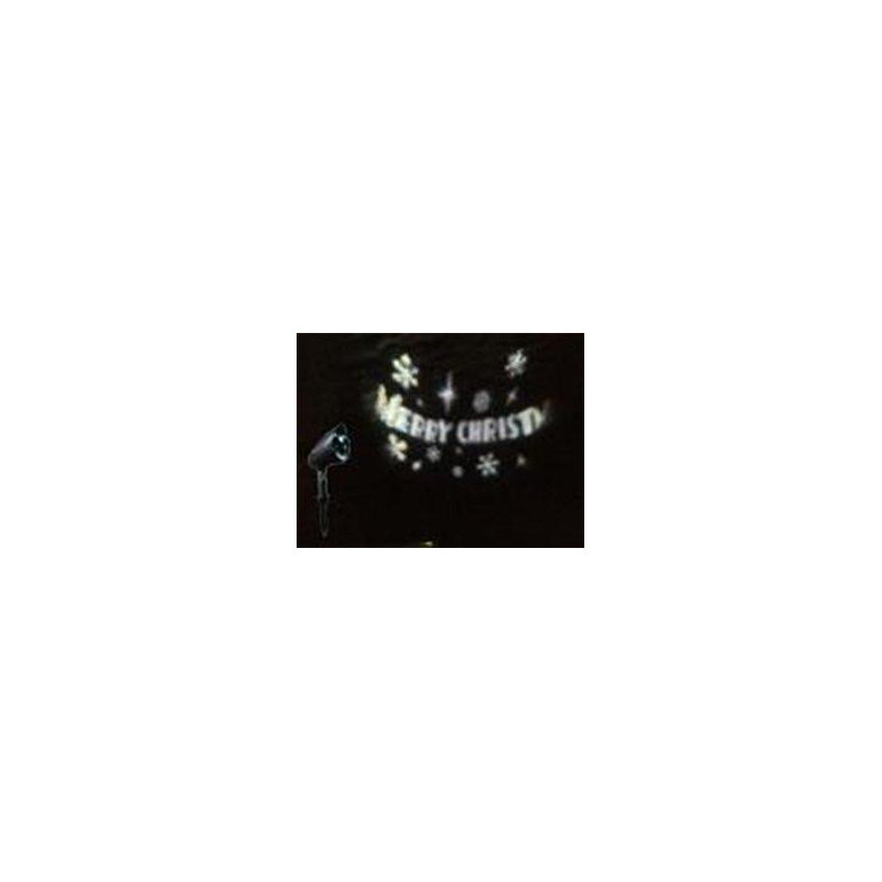 Projecteur «Let it Snow» Merry Christmas