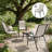 Outdoor Chairs Set Of 4,Stackable Chairs-838440375