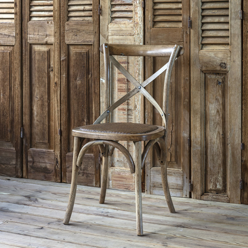 Porch View Cross Back Dining Chair
