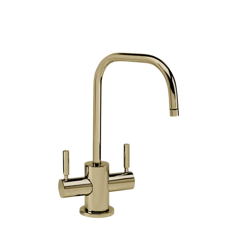 Fulton Hot and Cold Filtration Faucet, Antique Brass
