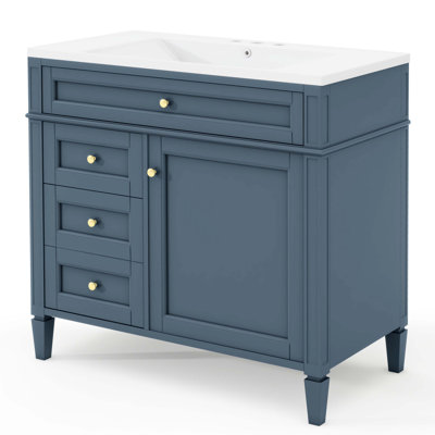 Meuble-lavabo 36 po avec lavabo supérieur