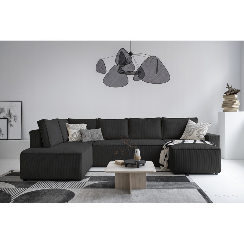 Sofa Bed, Left Hand Facing, Anthracite