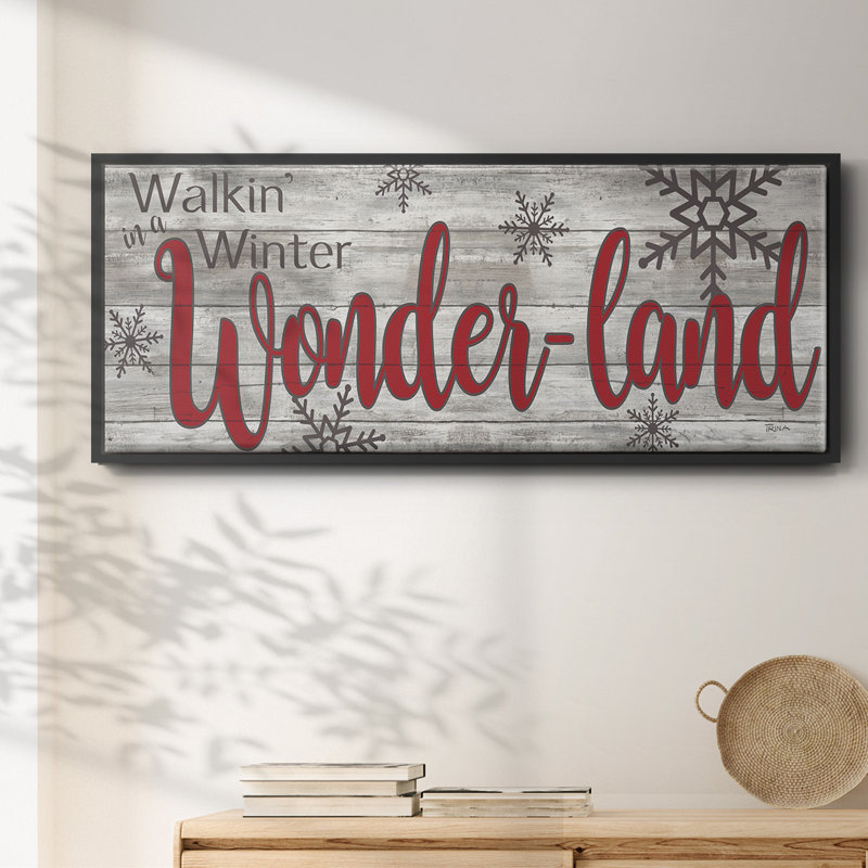 Winter Wonderland- Framed Canvas