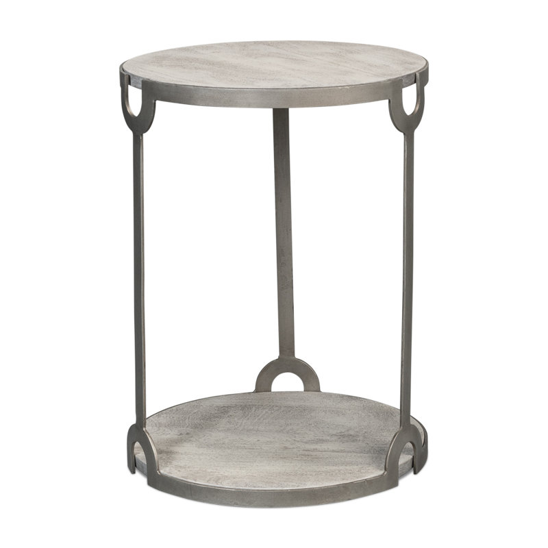 Phin Solid Wood Top End Table
