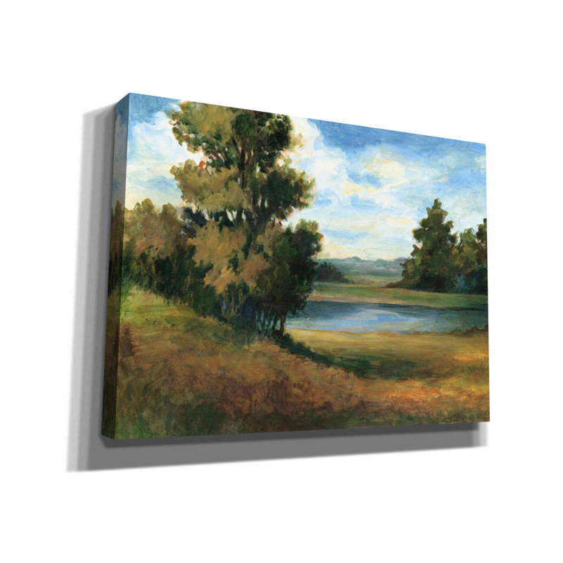 Red Barrel Studio® «Auburn Meadow» par Ethan Harper, art mural sur toile, H 40 po x l 54 po x P 1,5 po