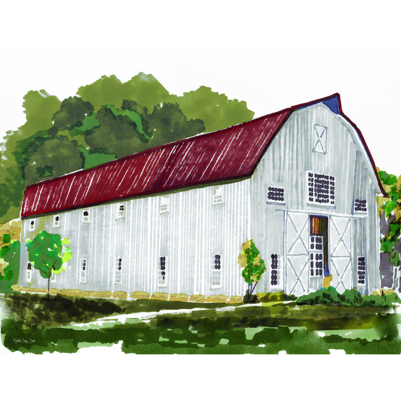 " Barn Study III " by Stellar Design Studio, 12" H x 16" W