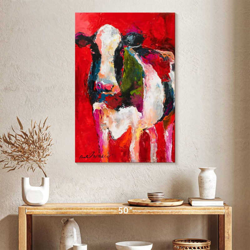 Brampt Cow V, 24" H x 16" W
