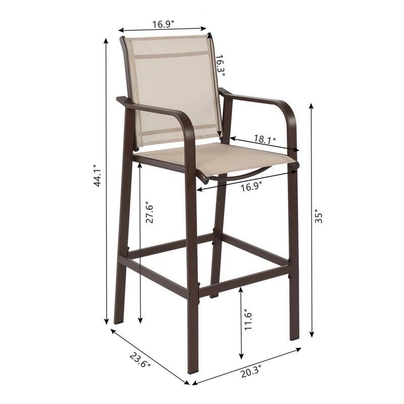 Tabouret de bar 27,6 po Joaovictor