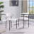 Azianna 18'' H Cotton Upholstered Metal Side Chair-305334720-297618921