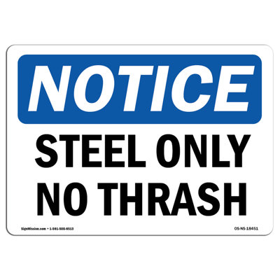 Plaque en acier sans déchets