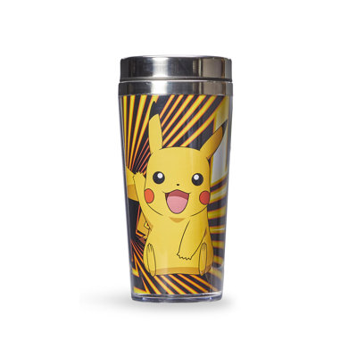 Just Funky 16oz. Stainless Steel Travel Mug