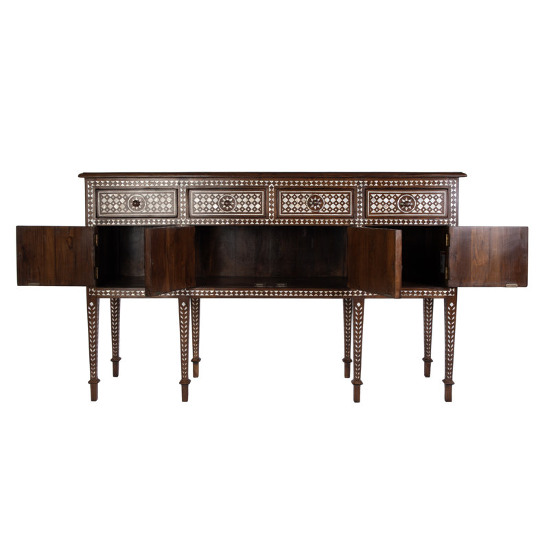 Console en nacre et bois Manali