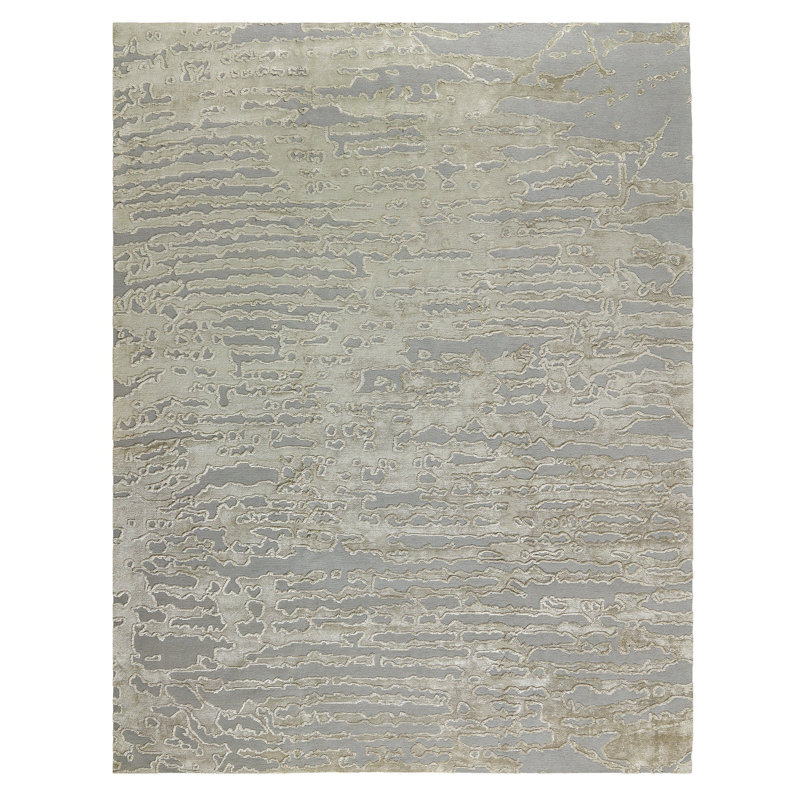 Nature Rocks Area Rug in Gray/Neutral, Rectangle 2' x 3'