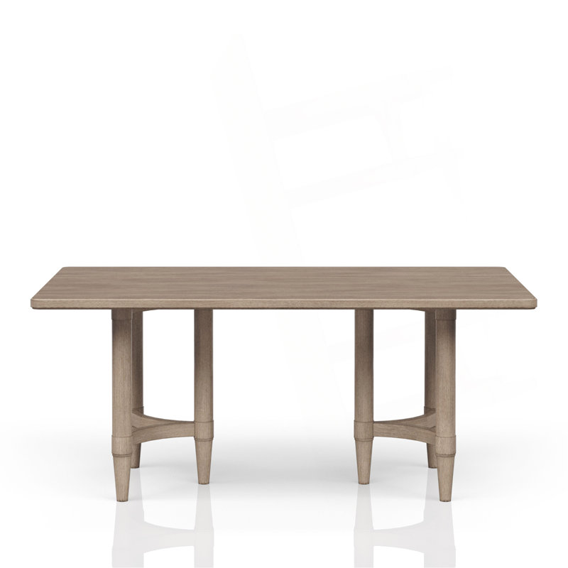 Table de salle à manger à hauteur de comptoir au fini sable
