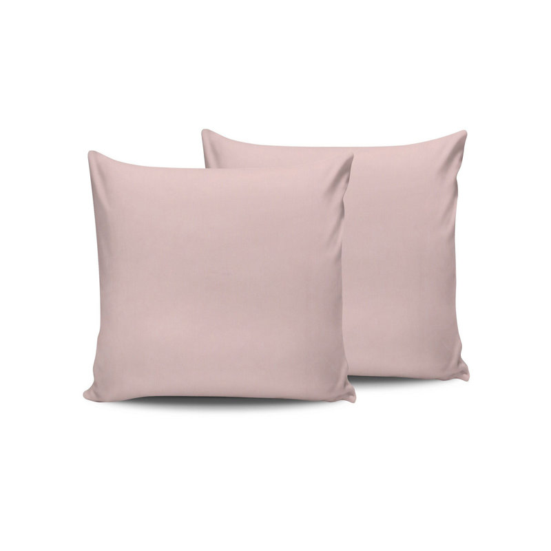Ensemble de taie d'oreiller (2 pièces), Rose clair