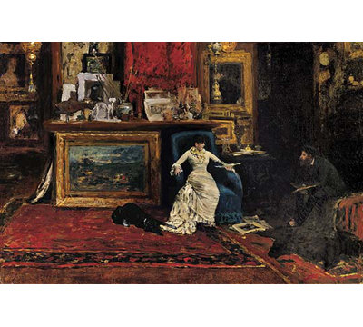 " Tenth Street Studio " by William Merritt Chase