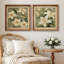 Art mural encadré sur toile Lily-123400066-123400067