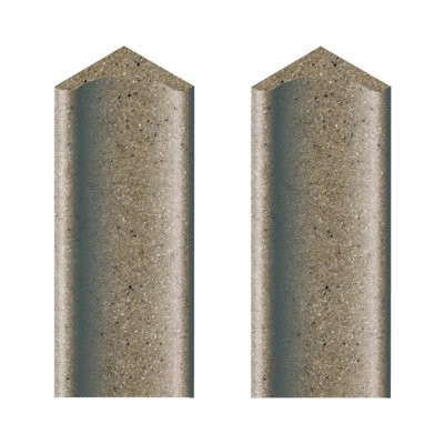 0.75'' L x 60'' W Corner Piece Tile Trim