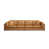 Cognac Genuine Leather