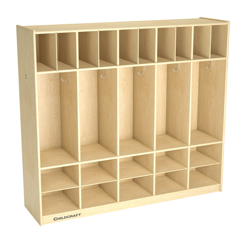 Solid Wood 5 - Tier 48'' Cubby