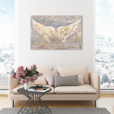 " Fashion And Glam Wings Of Gold Wings "