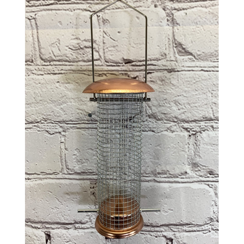 Geeta Metal Hanging Tube Bird Feeder