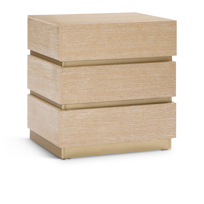 Table de chevet Zaylan, Naturel