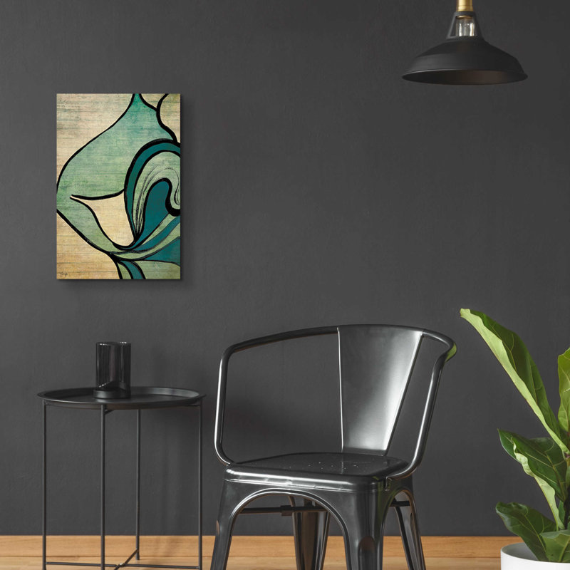 "Mouvement mystérieux" par Yass Naffas Designs, H 24 po x l 16 po x P 0,2 po