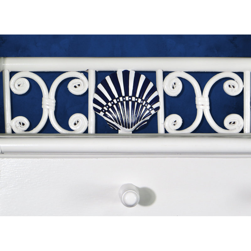 Portemanteau Tamura Key West, Blanc