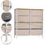 Yanetzy Steel 31.5'' W 8 - Drawer Dresser-274414124