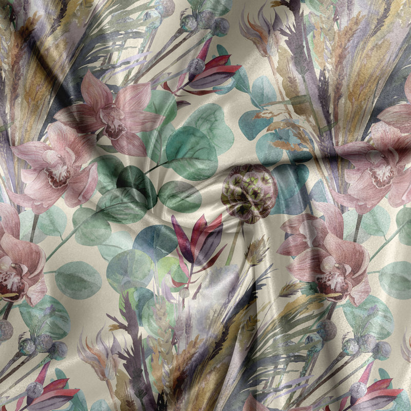 Callimont Polyester Semi Sheer Curtain Pair