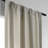 Eui Del Mar Striped Linen Blend Sheer Curtains - Single Panel Drapes-25768669-25768668