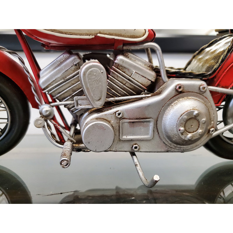 Moto Kortlyn Harley-Davidson en métal fabriquée à la main