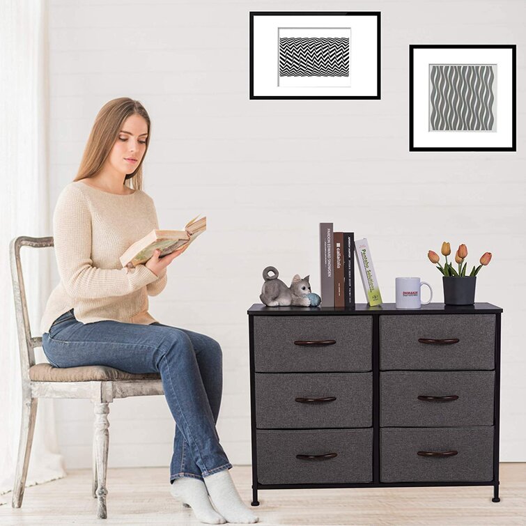 Knighten 7 Drawer Storage Chest Rebrilliant Color: Charcoal