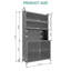 Garde-manger de 73 po de hauteur-1092306052