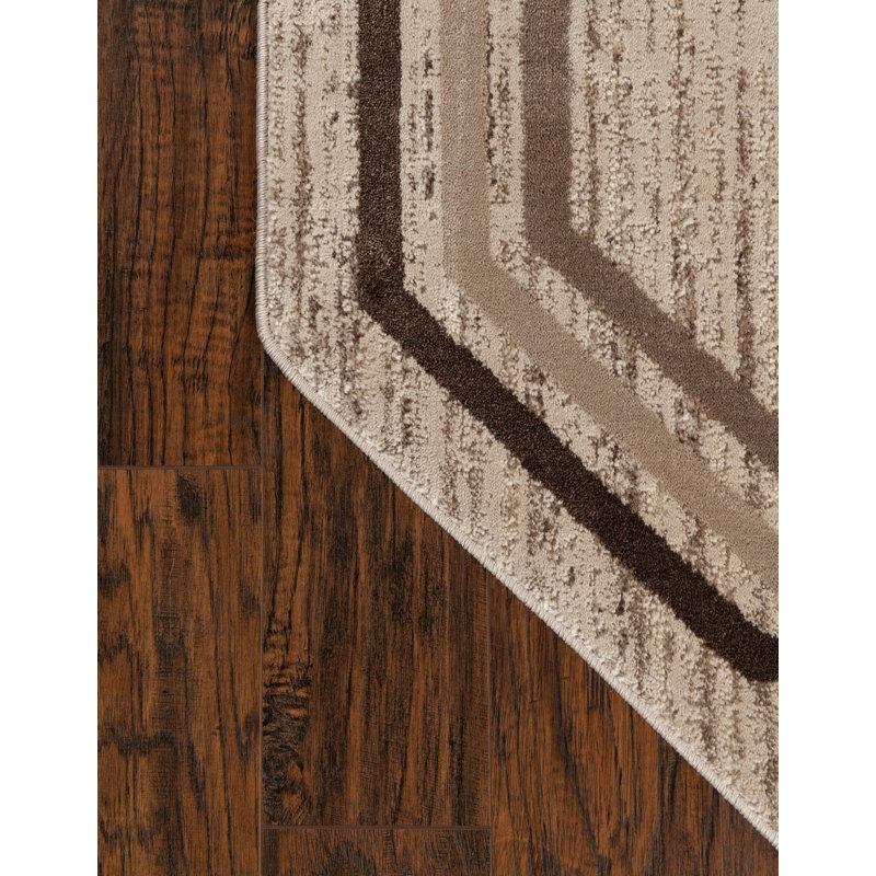 Alfano Geometric Indoor Rug, Octagon 7' x 7'
